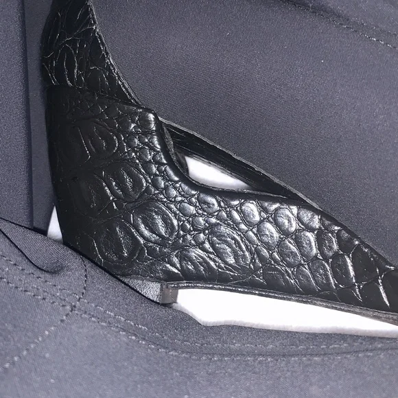 Donald J Piner pull on couture wedge boots - Picture 14 of 14